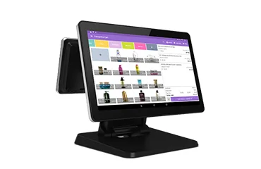 Elo iSeries 15 android pos system with salon pos software installed