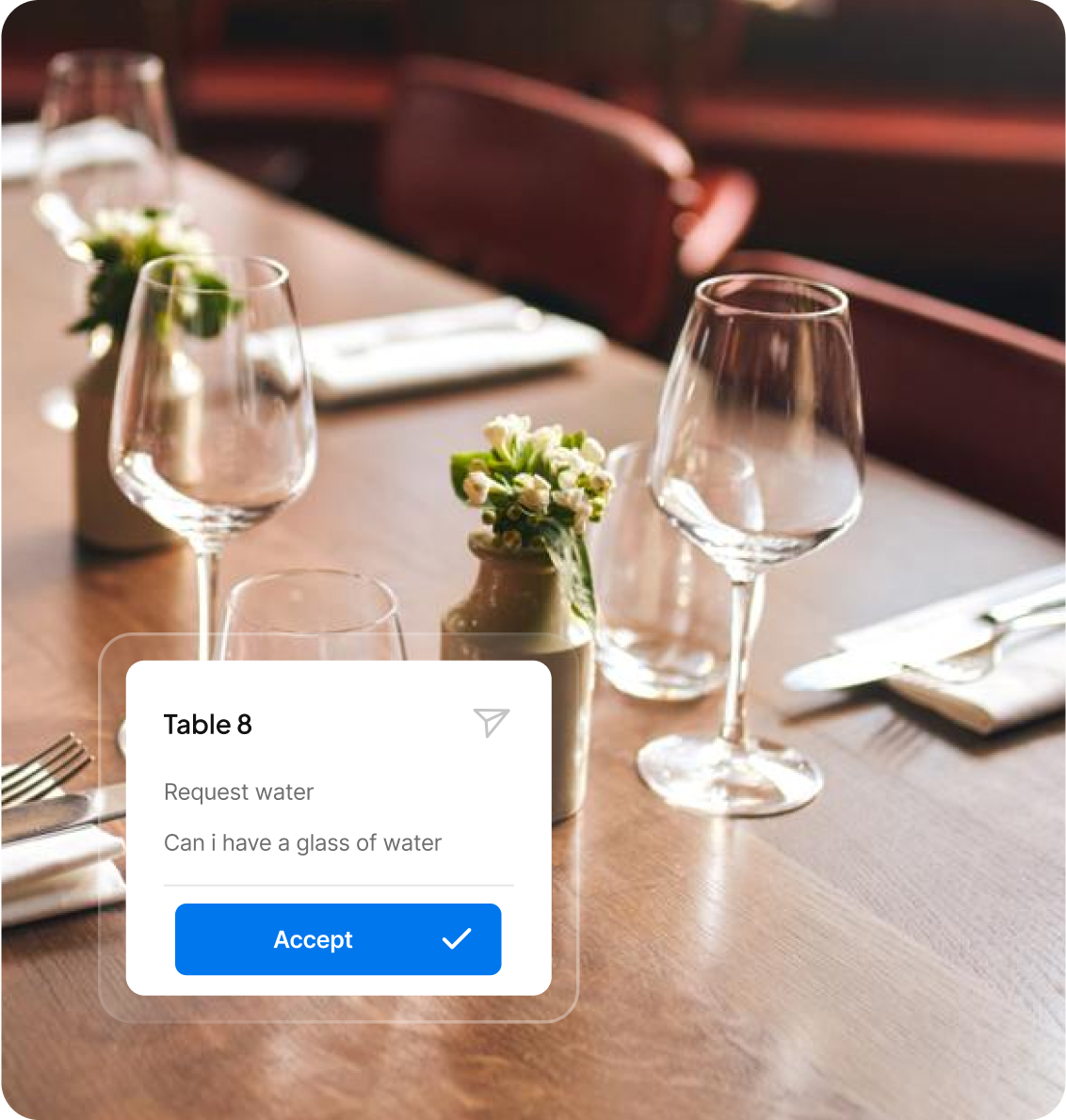 Streamlined Guest Requests, Paperless Service, and Real-Time Menu Updates