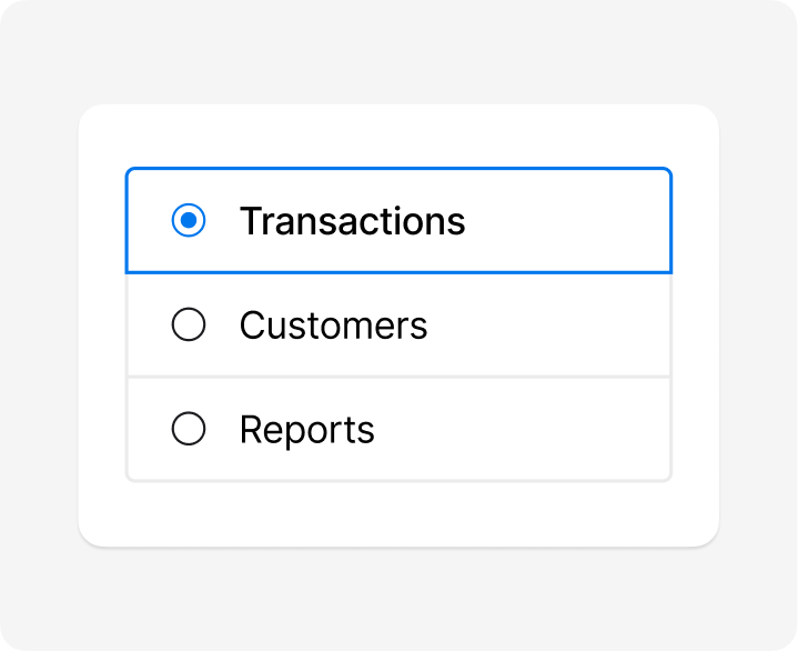 User-Friendly POS System