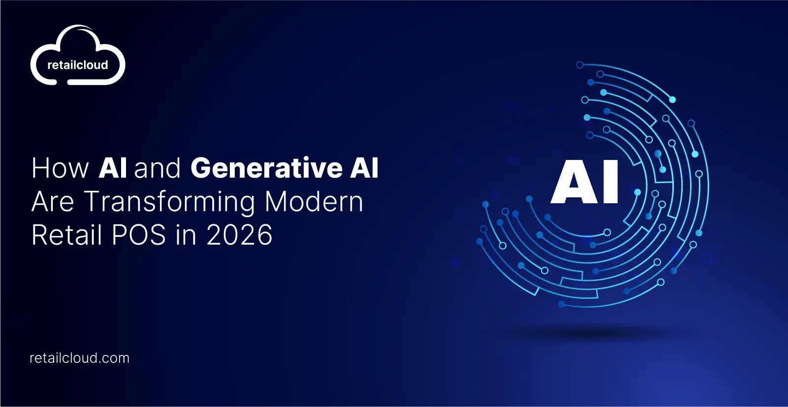 How AI and Generative AI Are Transforming Modern Retail POS in 2026